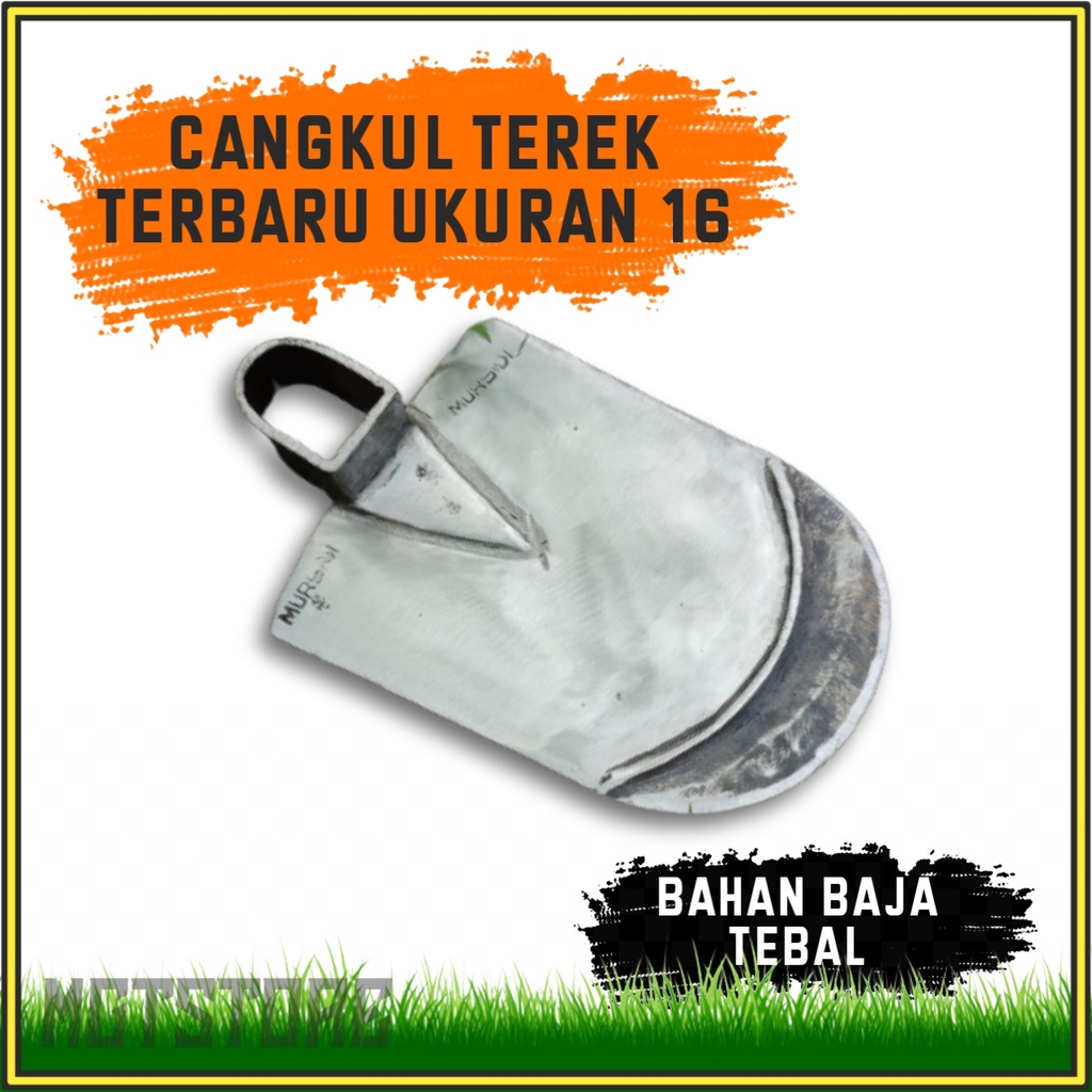 Jual Cangkul Terek Terbaru Ukuran 16 Cangkul Sawah Baja Anti Lengket