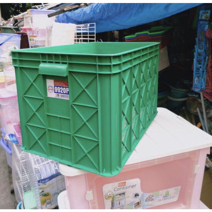 Jual Container Keranjang Industri Buntu ATARI 9920 P 63x41x38 cm (Gojek ...