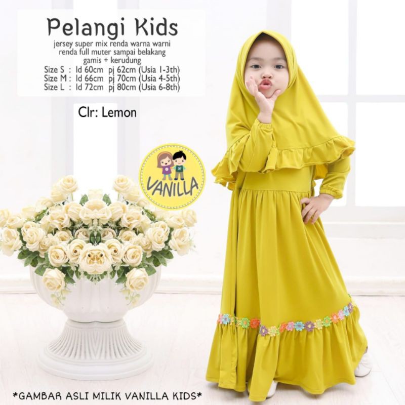 Jual PELANGI SET KIDS SIZE S | Shopee Indonesia