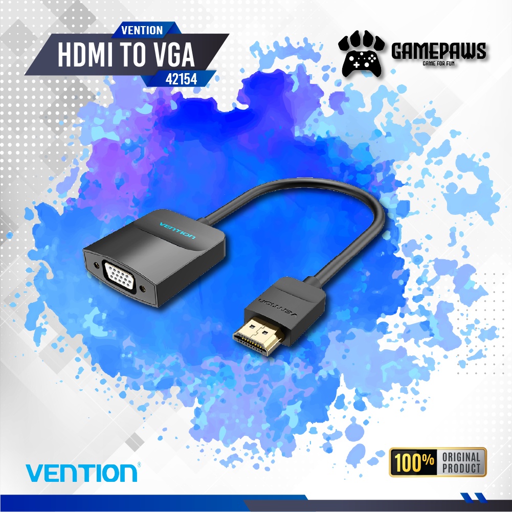 Jual Vention Hdmi To Vga Converter Shopee Indonesia