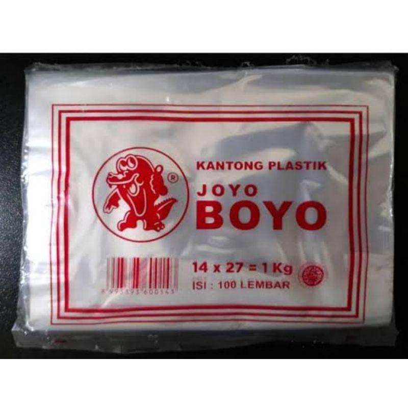 Jual Plastik Joyo Boyo Pp 1 Kg 14x27 Shopee Indonesia 1359