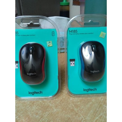 Jual Mouse Logitech Wireless M185 ORIGINAL | Shopee Indonesia