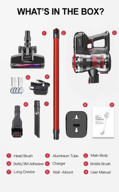 Jual Kurumi KV 05 Cordless Stick Vacuum Cleaner Shopee Indonesia