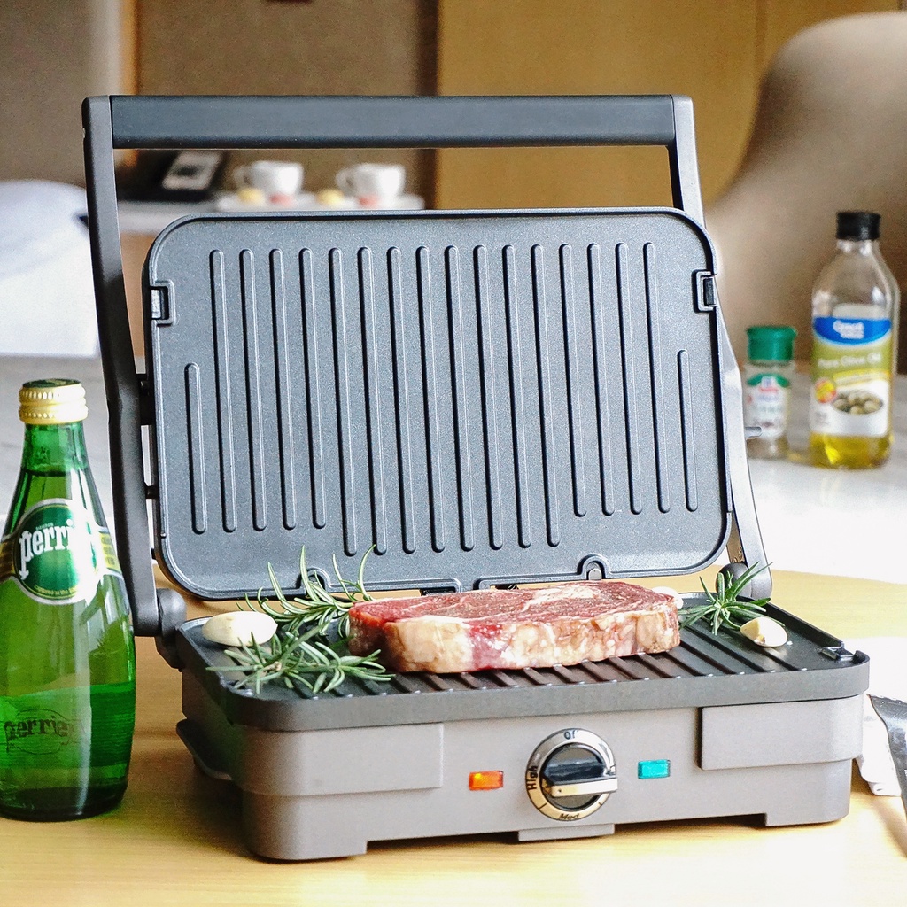 Jual Cuisinart GR35E 1200W mesin steak Griddler Junior 4in1