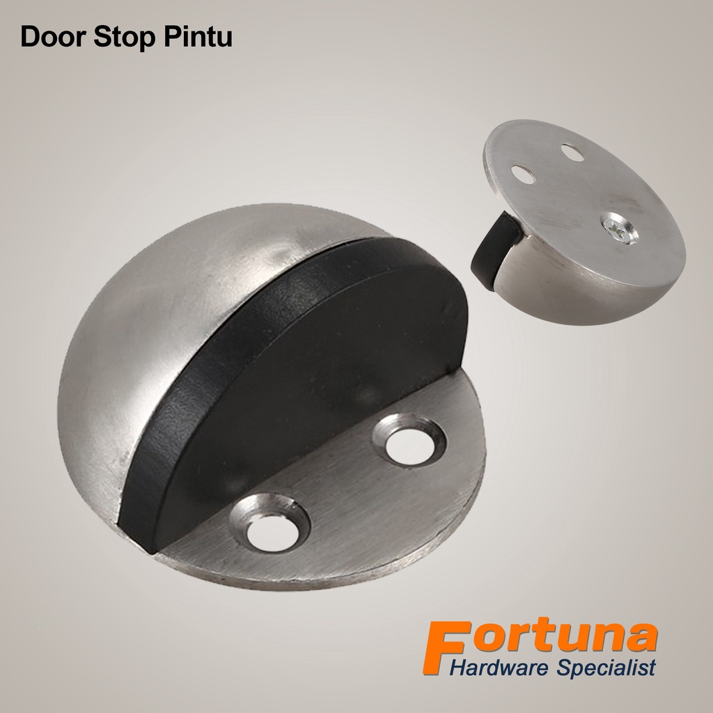 Jual Door Stopper Bulat Stainless | Penahan Pintu Model Bulat Keong ...