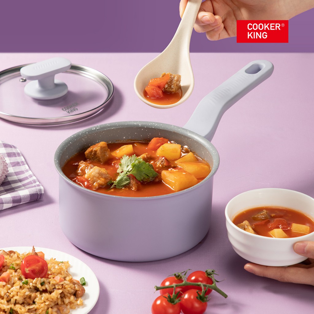 Jual Cooker King Saucepan Granite Maifan 16cm Non Stick Anti Lengket