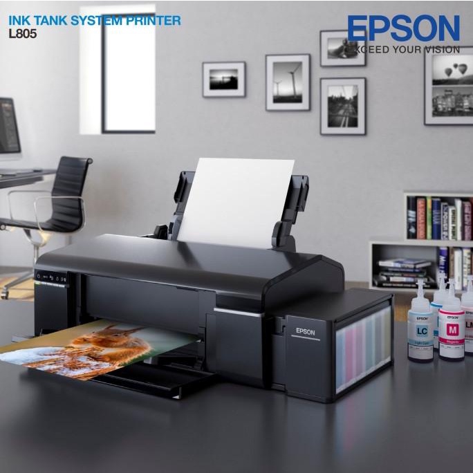 Jual Printer Epson L805 A4 Photo / Wifi (6 Colour Printer) | Shopee ...