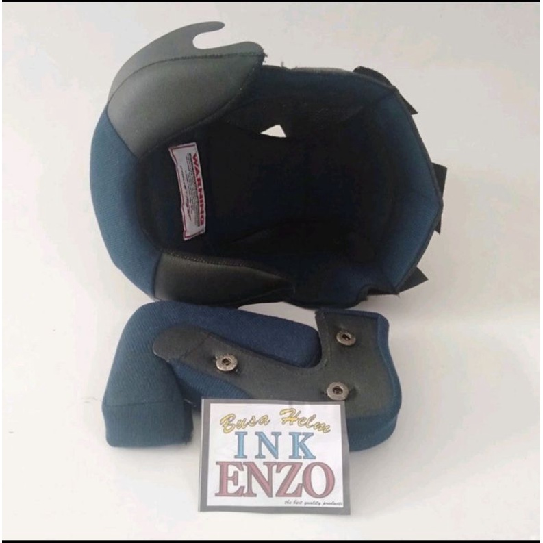 Jual BUSA HELM INK ENZO FULL SET PIPI Kancing Besi | Shopee Indonesia