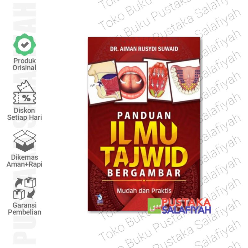 Jual Buku Panduan Ilmu Tajwid Bergambar - Belajar Membaca Al-Qur'an ...