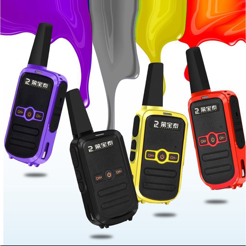 Jual [Barang spot】Mini wireless Walkie-talkie for hotels, restaurants ...