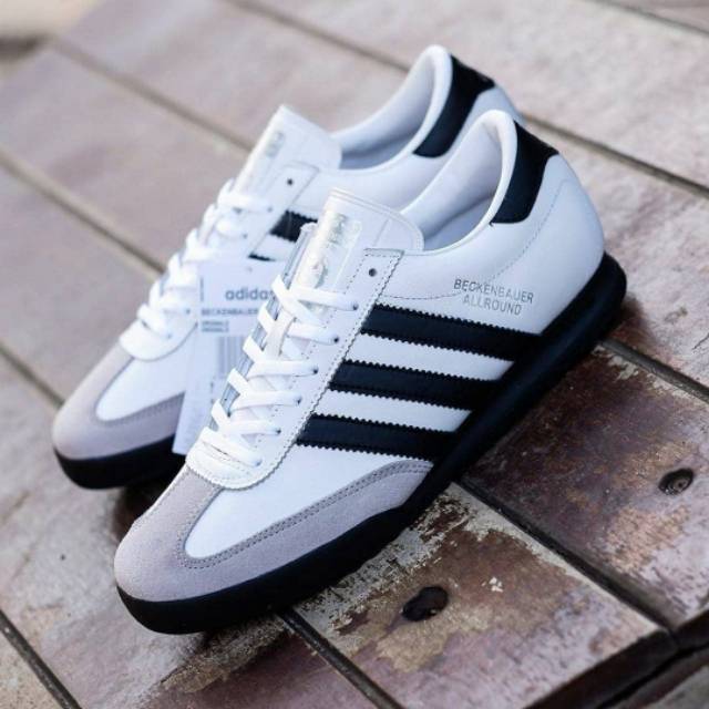 Jual ADIDAS BECKENBAUER BLACK WHITE 100% ORIGINAL BNIB | Shopee Indonesia