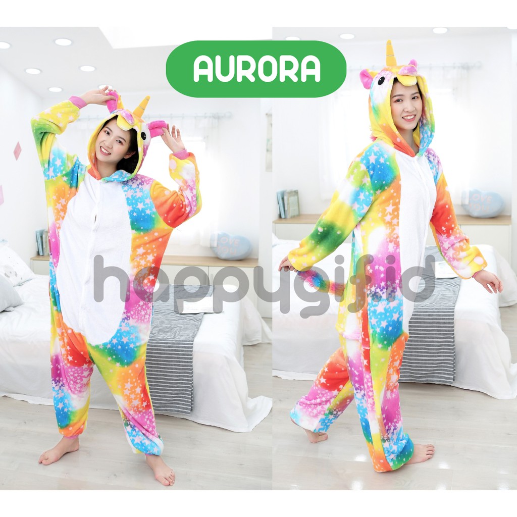 piyama onesie unicorn