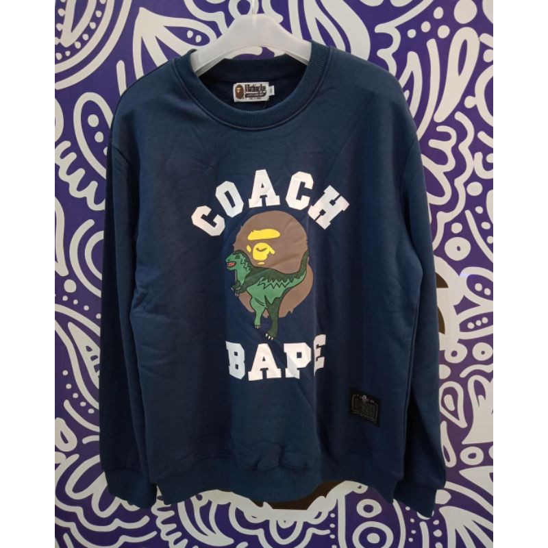 XL】Bape x Coach Rexy Tee(Jual Sweater Bape X Coach Rexy XL】Bape x Coach Rexy Tee(Jual Sweater Bape X Coach Rexy