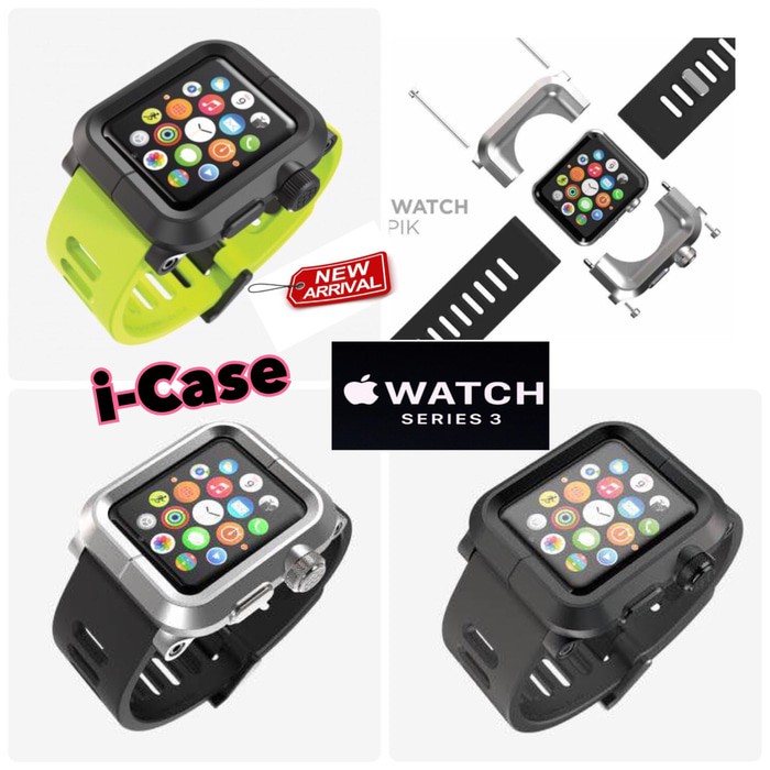 Jual Case Strap Apple watch Lunatik Series 3 2 1 casing cover apple watch Shopee Indonesia