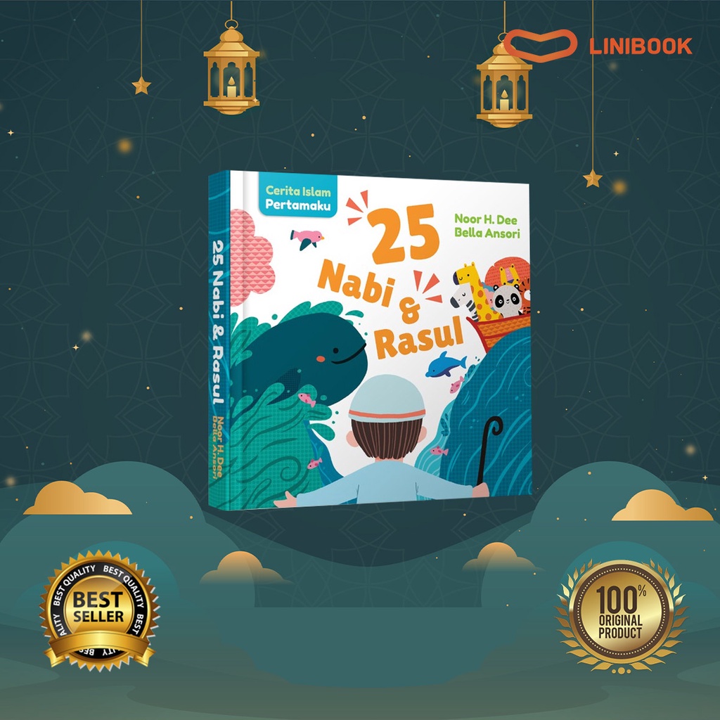 Jual [Mizan] Cerita Islam Pertamaku: 25 Nabi Dan Rasul (Boardbook