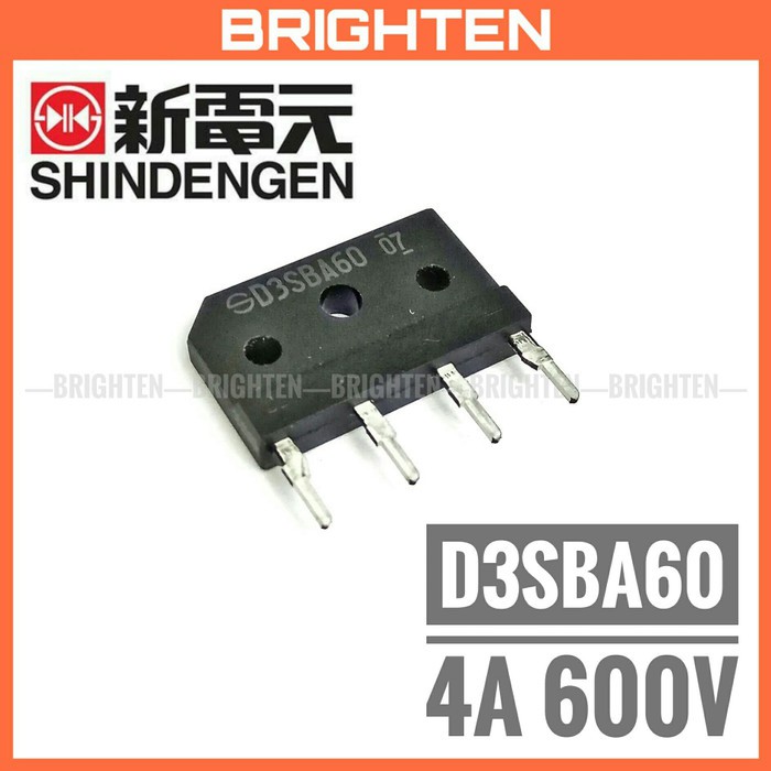 Circuito Integrato Shindengen D5SBA60, Nuovo Originale, Sostituto Per NTE5330, Ponte Raddrizzatore - Foto 3