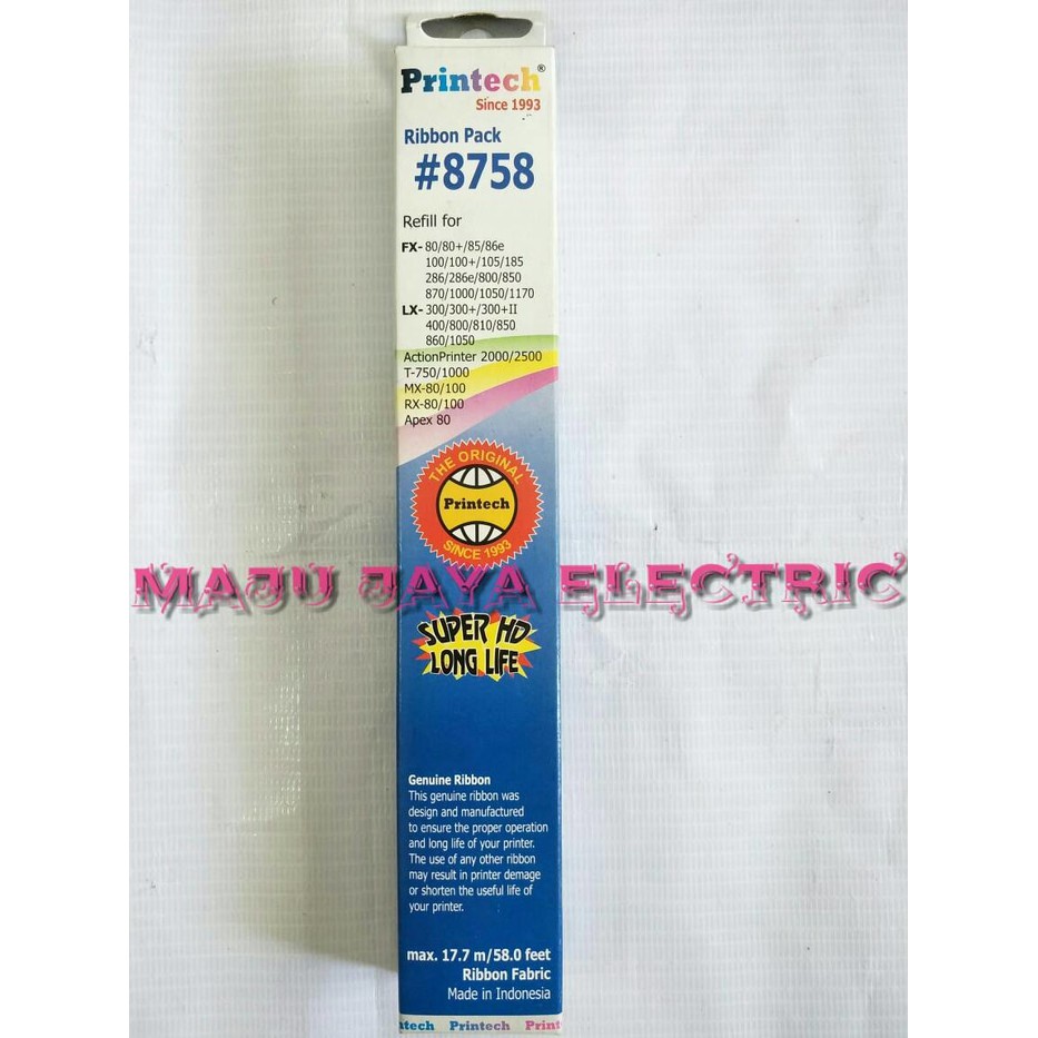 Jual Refill Pita Printer Epson Printech Isi Ulang LX-300/ Ribbon Pack ...