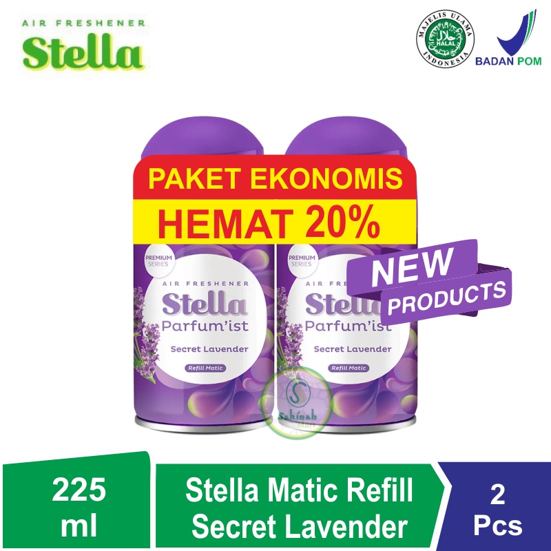 Jual Paket Hemat Stella Matic Refill Isi Ulang Pengharum Ruangan X Ml Shopee Indonesia