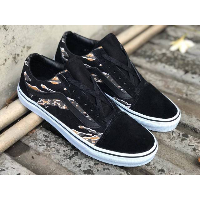 Vans old skool tiger camo new arrivals