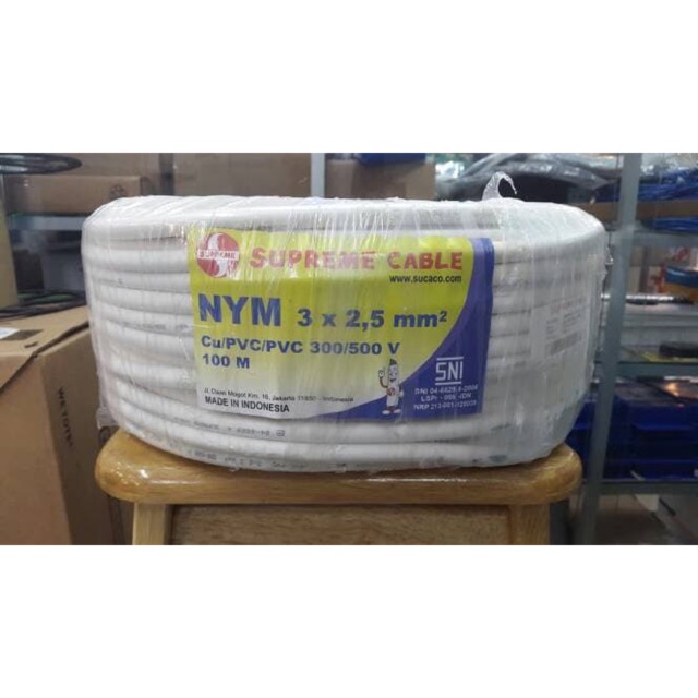 Jual Kabel NYM 3x2,5 Supreme | Shopee Indonesia