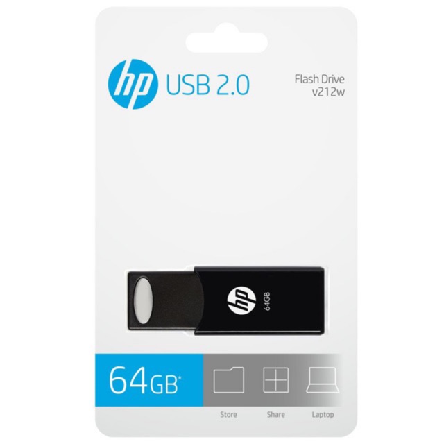 Jual HP Flash Disk 64GB USB 2.0 V212W | Shopee Indonesia