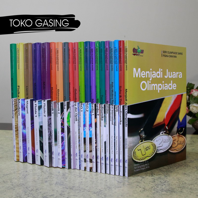 Jual Buku Seri Olimpiade Fisika Sma 20 Jilid Karya Prof Yohanes Surya Phd Shopee Indonesia 2338