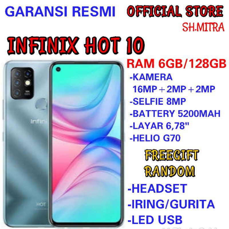 hp infinix hot 10 ram