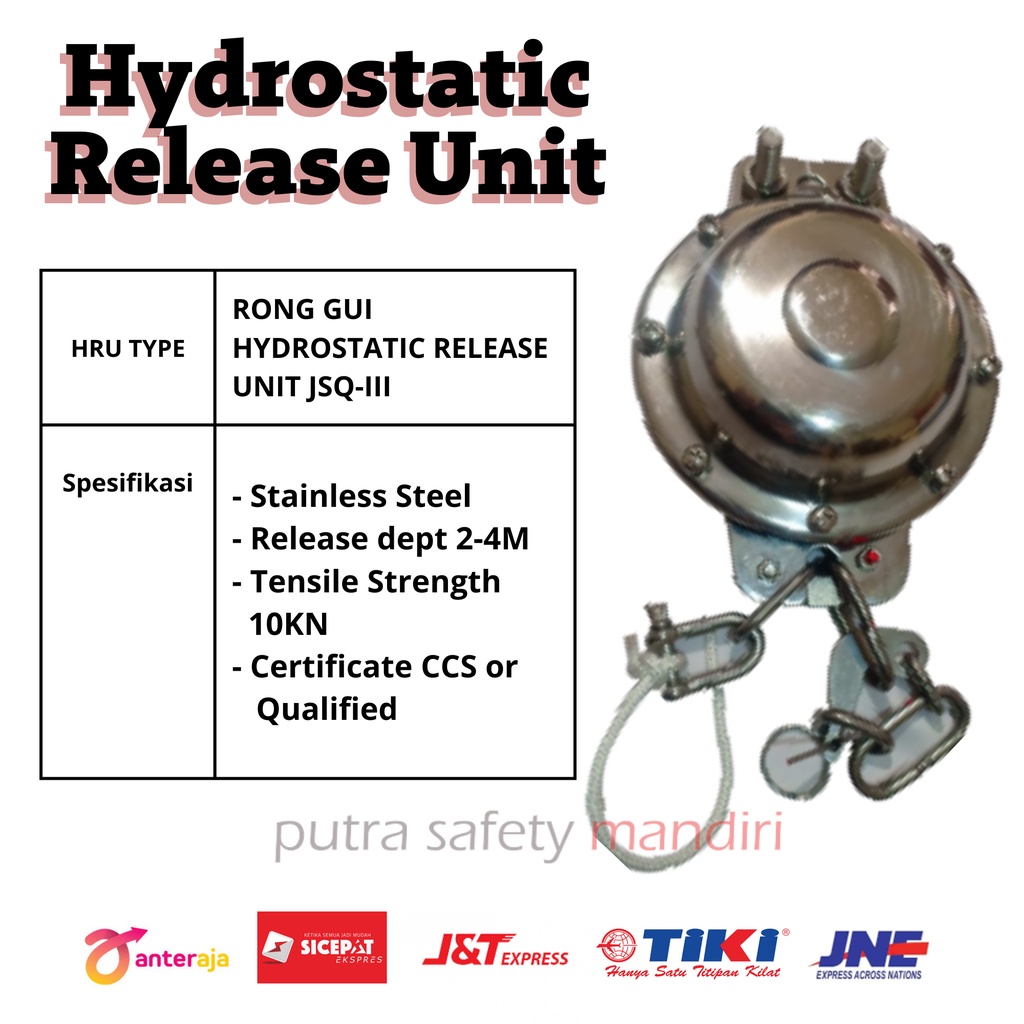 Jual HRU HYDROSTATIC RELEASE JSQ-III RONG GUI SAFETY STAINLESS STEEL ...