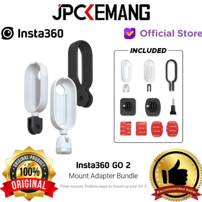 Jual Insta360 GO 2 Mount Adapter Bundle Insta 360 GO2 ORIGINAL Shopee