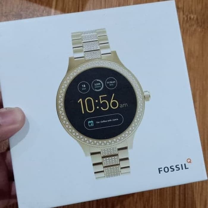 Jual jam fossil Smartwatch Gen 3 FTW6001 Gold Blink blink original Sealed Shopee Indonesia