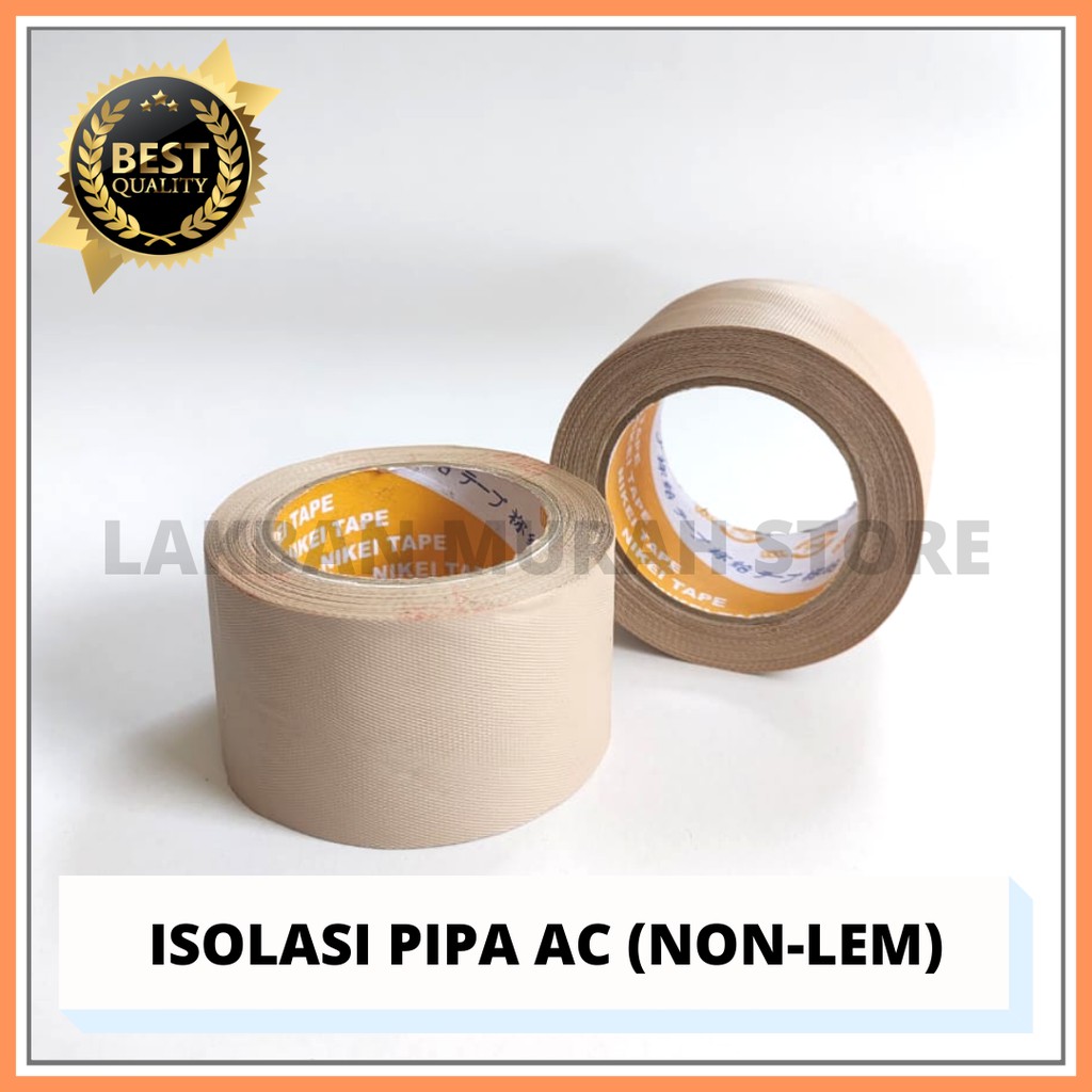 Jual Lakban Pipa Ac Isolasi Ac Pipa Duct Tape Non Lem Tanpa Lem Nikei Shopee Indonesia