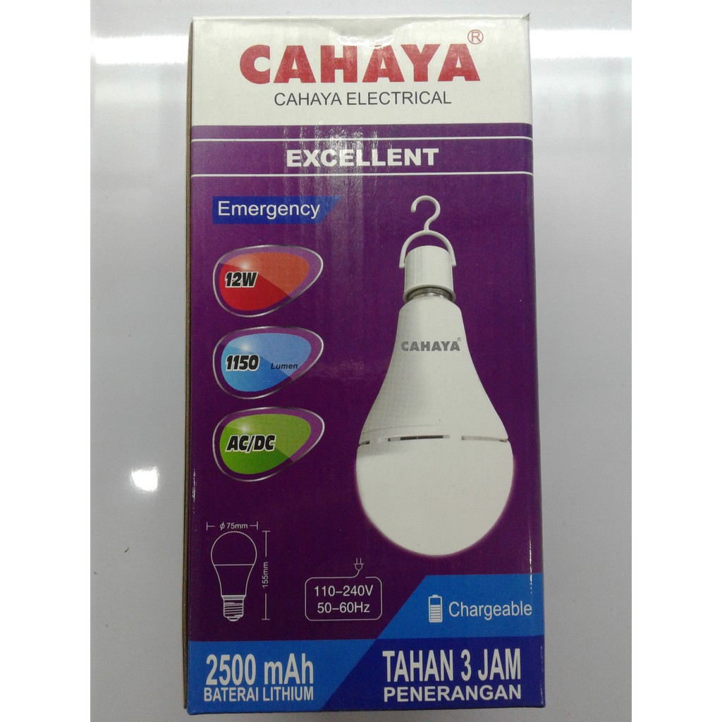 Jual LAMPU LED MAGIC EMERGENCY CAHAYA PUTIH | Shopee Indonesia