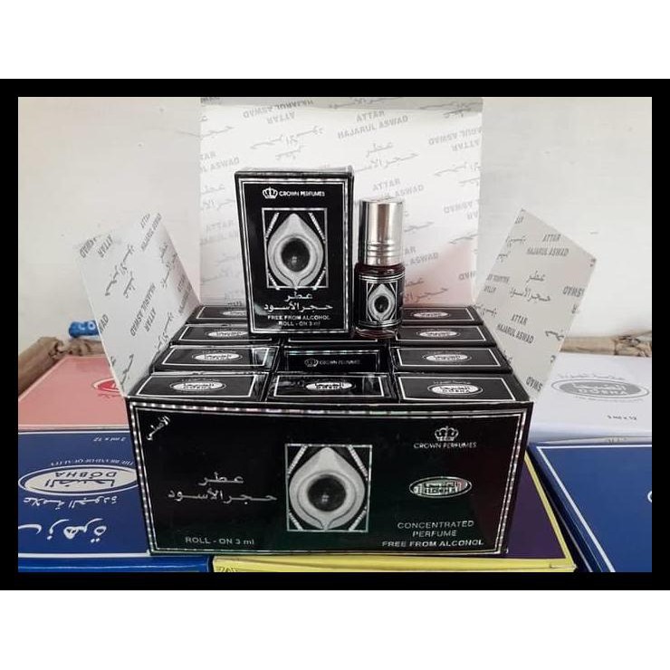 Jual PERFUME PARFUM MINYAK WANGI ATTAR HAJARUL ASWAD DOBHA 3 ML