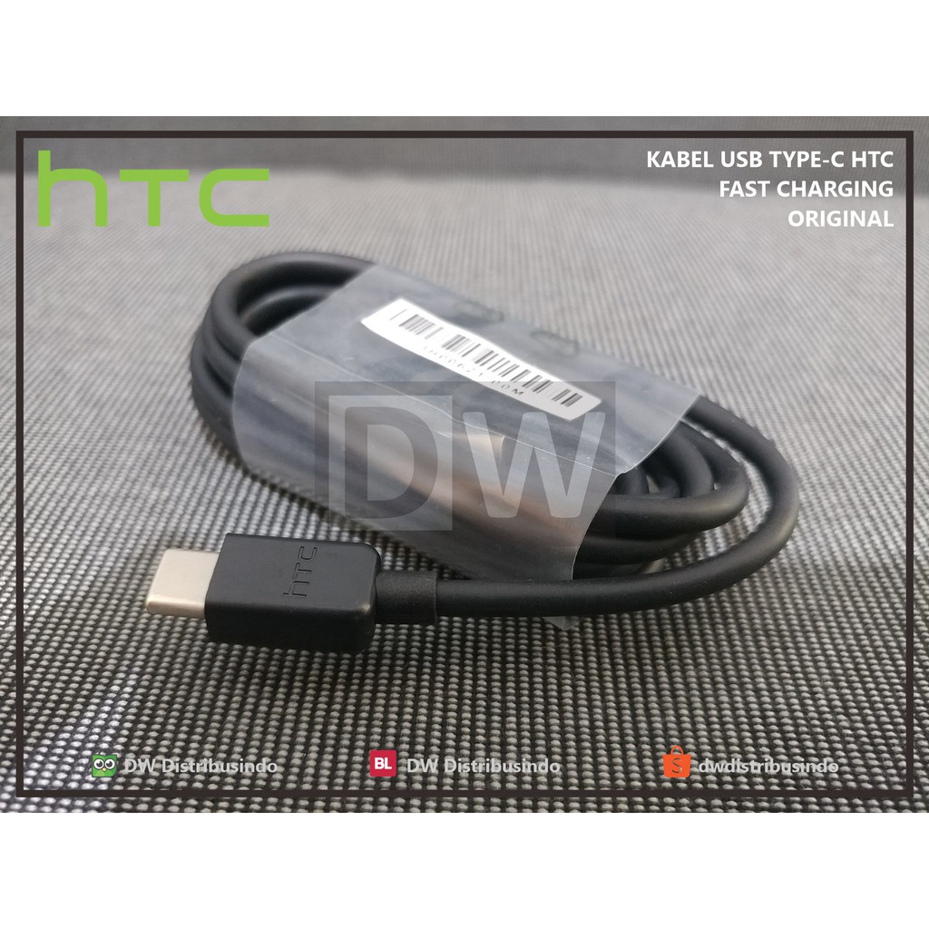 18W Fast Charger + USB-C Cable For HTC U Ultra, U12+, U11, 10 – Unbranded