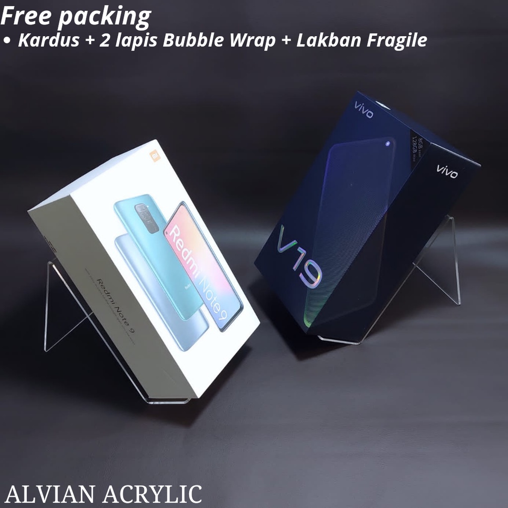 Jual Display Hp Akrilik-Display Handphone-Dudukan Hp Akrilik | Shopee ...