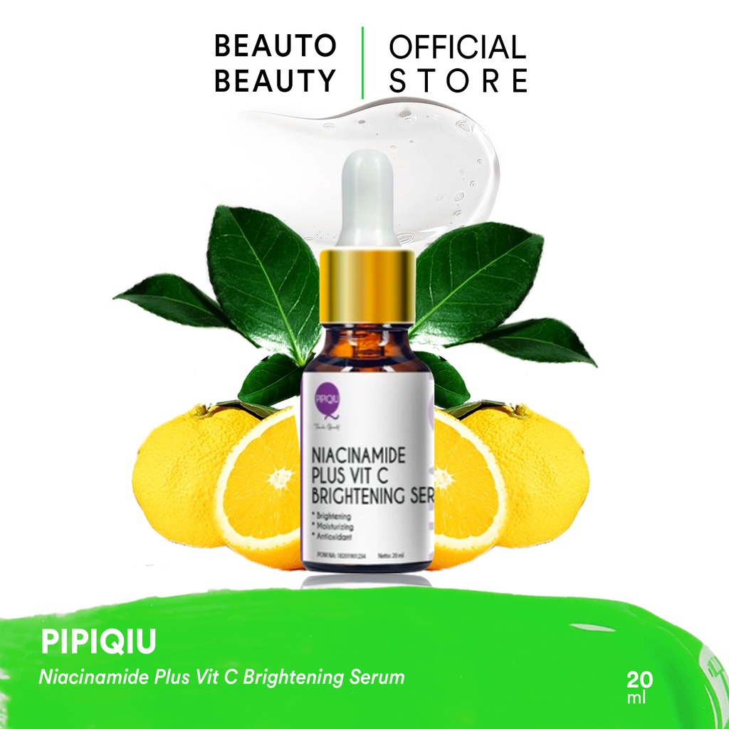Jual PIPIQIU Niacinamide Plus Vit C Brightening Serum / Indonesia Aha
