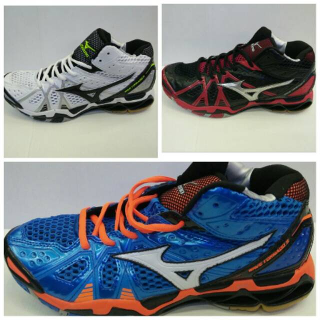 Jual Sepatu Mizuno Wave Tornado 9 Volly Ball Mid Shopee Indonesia