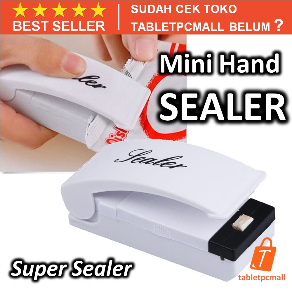 Jual Mini Hand Heat Sealer Portable Alat Perekat Plastik Serbaguna