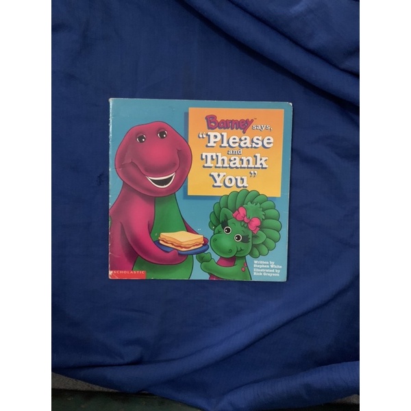 Jual barney says, “please and thank you” | Shopee Indonesia