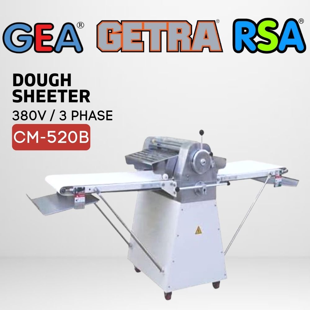 Jual GETRA CM520B / CM 520B MESIN PEMBUAT ADONAN LEMBARAN DOUGH SHEETER REVERSIBLE ORIGINAL