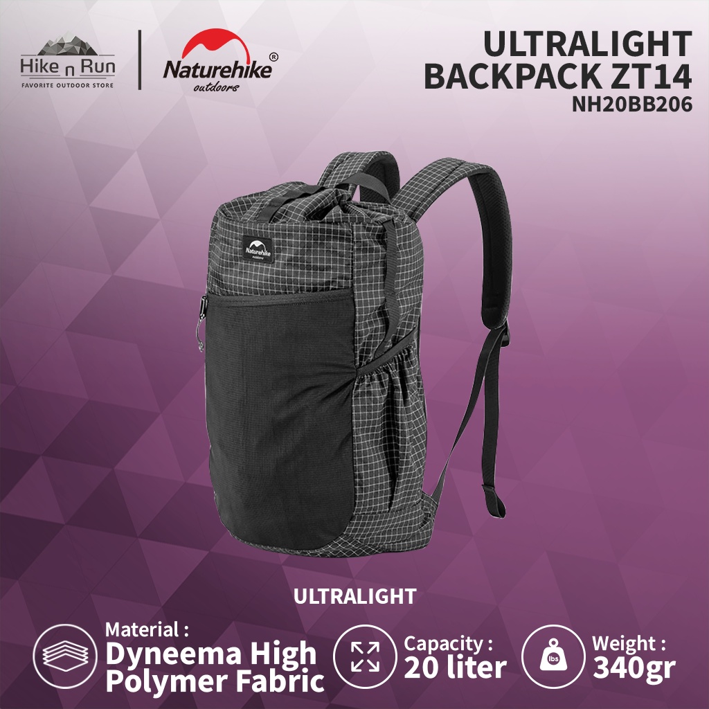 Jual Naturehike ZT14 NH20BB206 Ransel Ultralight XPAC Backpack 20L ...