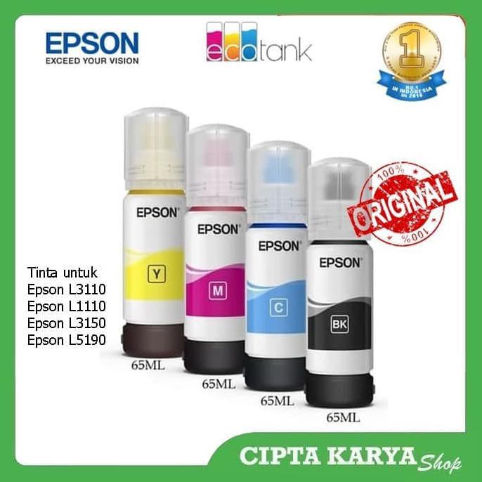 Jual Tinta Epson 003 Original 100 Untuk Epson L3110 And Epson L3150 Hitam Kode 001 Shopee 2850