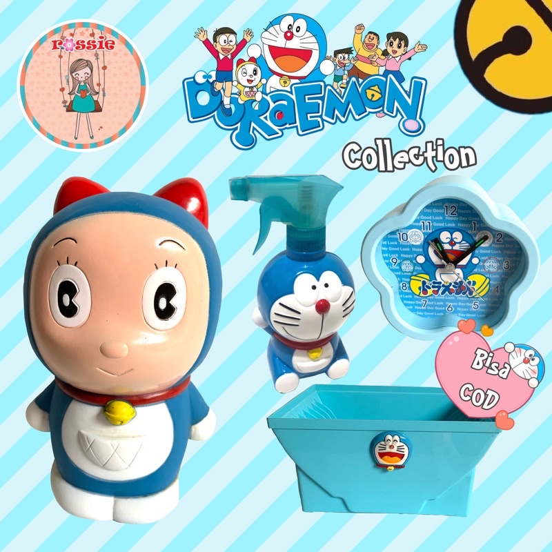 Jual Koleksi Doraemon Barang Doraemon Doraemon Stuff Celengan Doraemon Tempat Piring Doraemon