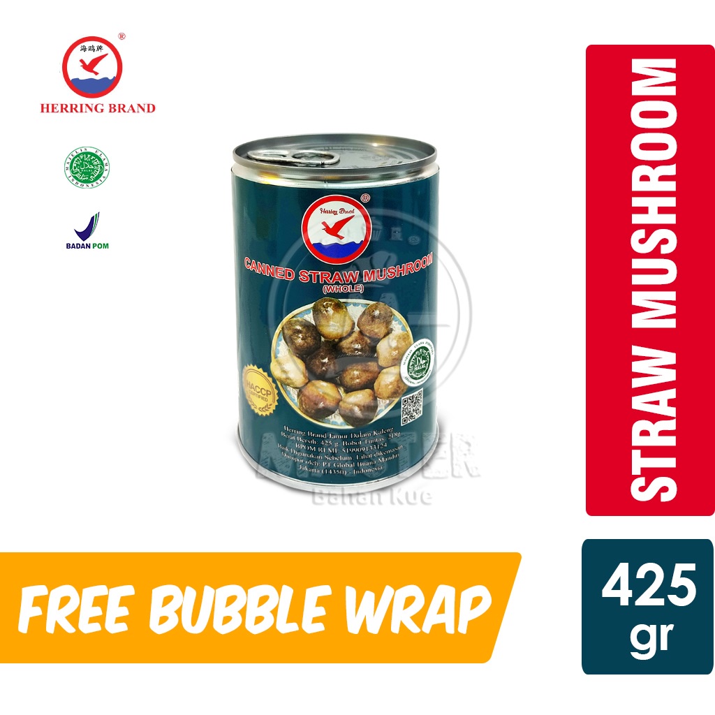 Jual Herring Straw Mushroom / Jamur Merang [Kaleng 425gr] Shopee