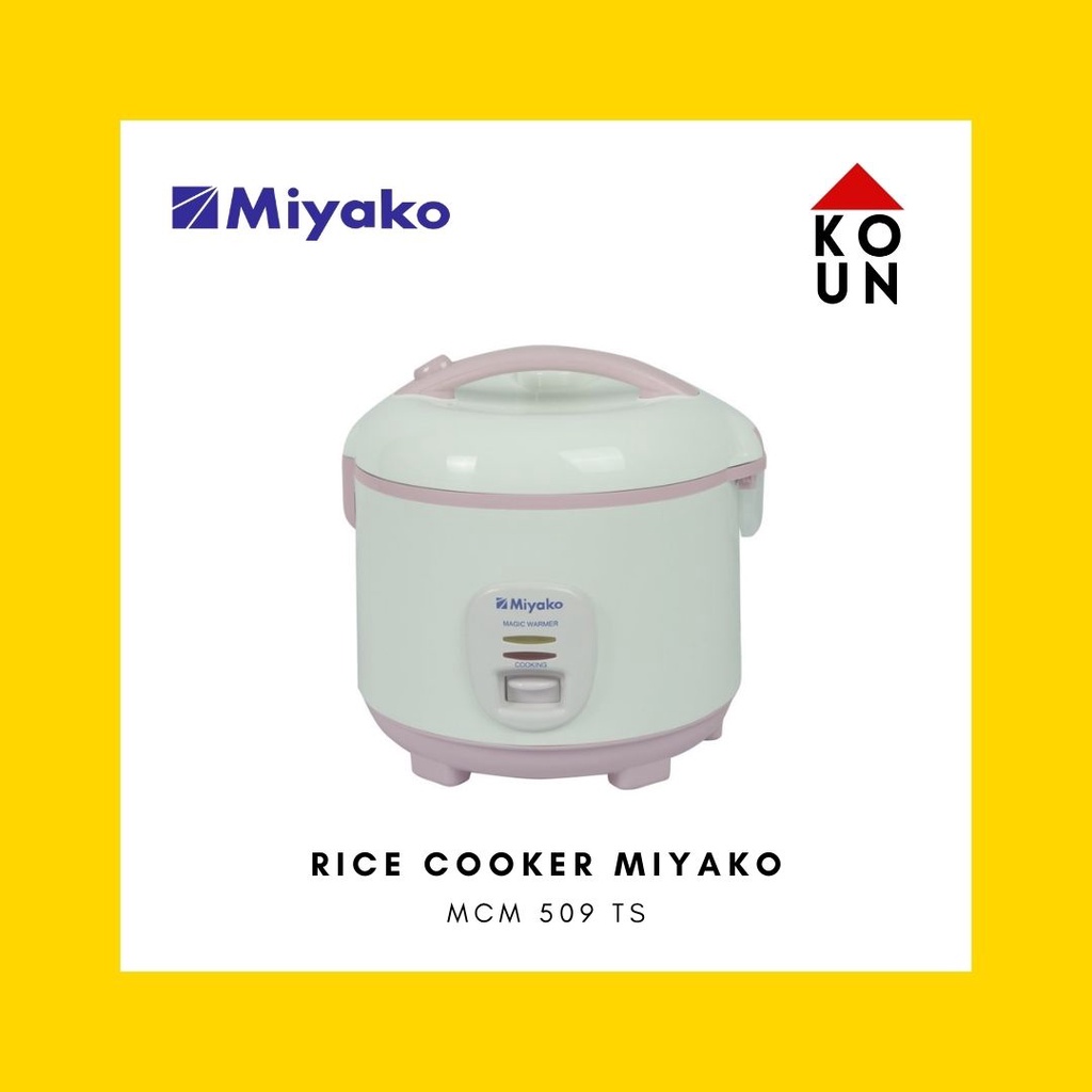 Jual (COD READY) MAGIC COM / RICE COOKER MIYAKO MCM528 / MCM 528 SB ...