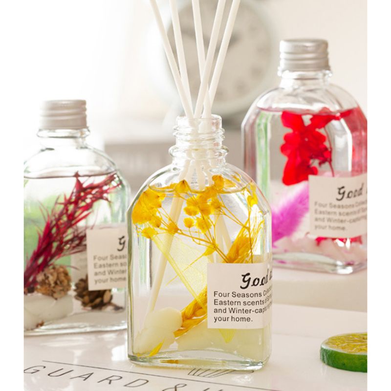 Jual REED DIFFUSER PREMIUM REAL FLOWER INSIDE BUNGA ASLI ENGLISH PEAR ...