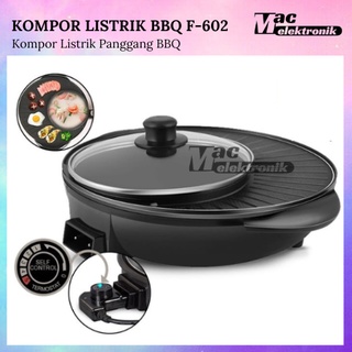 Jual Korean Grill Pan Electric Multifungsi 2in1 Hotpot BBQ