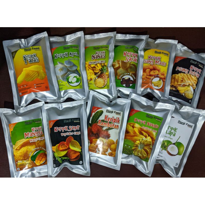 Jual Keripik Buah And Sayur Kualitas Ekspor Kemasan 65 90gr Nangka