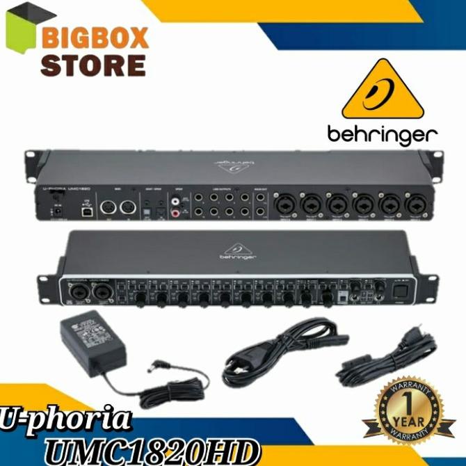 Jual Behringer Soundcard UMC1820 / Umc 1820 / Umc1820 Audio Interface