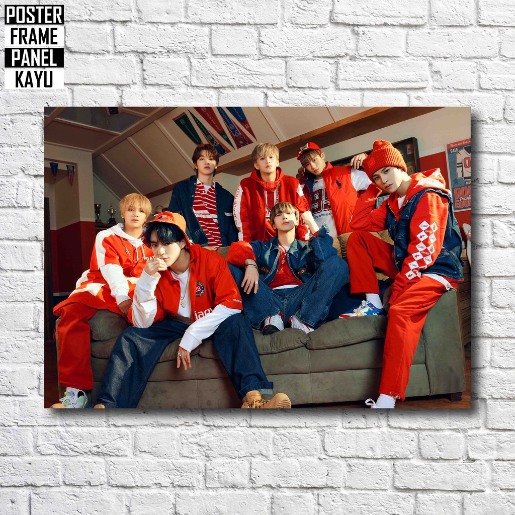 Jual Poster NCT U 90's Love Resonance Part 2 Fram Kayu Solid A4 NCU017 ...